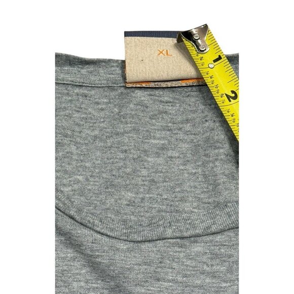 Hugo Boss Orange Label Sz XL Shirt Men's Gray Graphic Cotton T-Shirt Classic - Picture 3 of 8